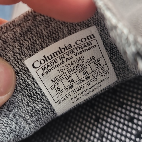 NWT Columbia Men's Bahama Vent PFG Titanium MHW/Bright Red US15 - Picture 7 of 7